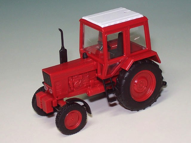 Belarus MTS 80 (BJ 1990) Traktor, ziegelrot (BUS 51304)