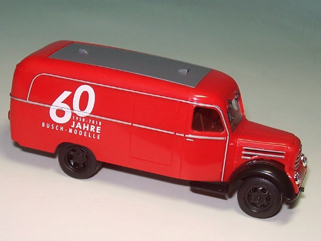 Robur Garant 30 K (BJ 1957) Kasten 60Jahre Busch (BUS 51812)