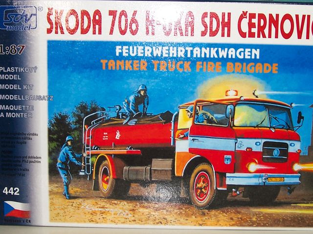 Skoda  706 H-UKA 2a. Tankwagen FW (Bausatz) (SDV 00442)