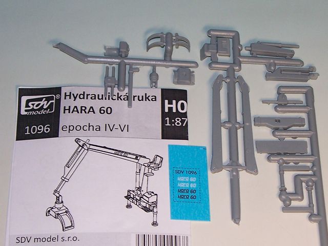 Zurüstsatz HARA 60 Hydraulischer Kran (Bausatz) (SDV 01096)