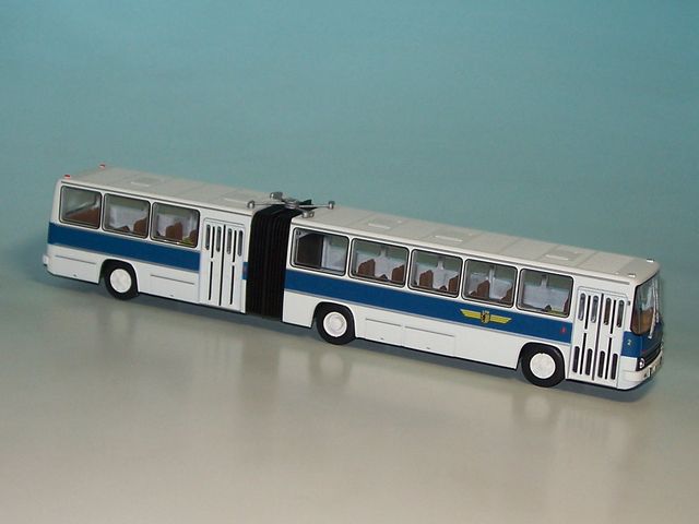 Ikarus 280.03 Gelenkbus Leipzig  (LVB),weiß/blau (MCZ 03-319)