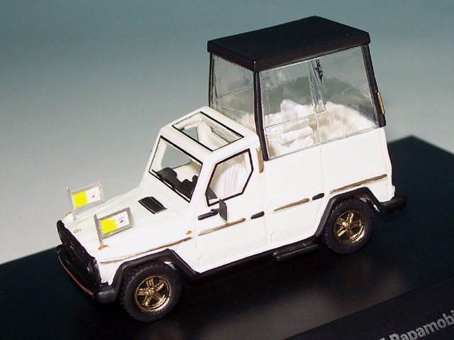 MB   230 G Papamobil (BJ 1980), weißmet. (BOS BOS87675)