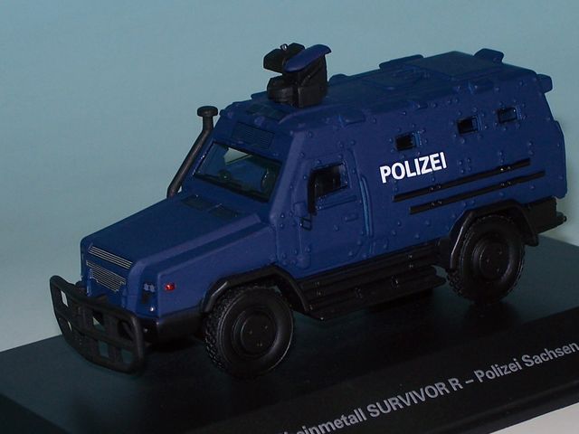 Rheinmetall Defence Survivor R Polizei Sachsen (BOS BOS87801)